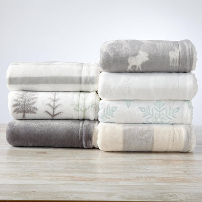 Velvet Plush Sherpa Luxury Bed Blanket