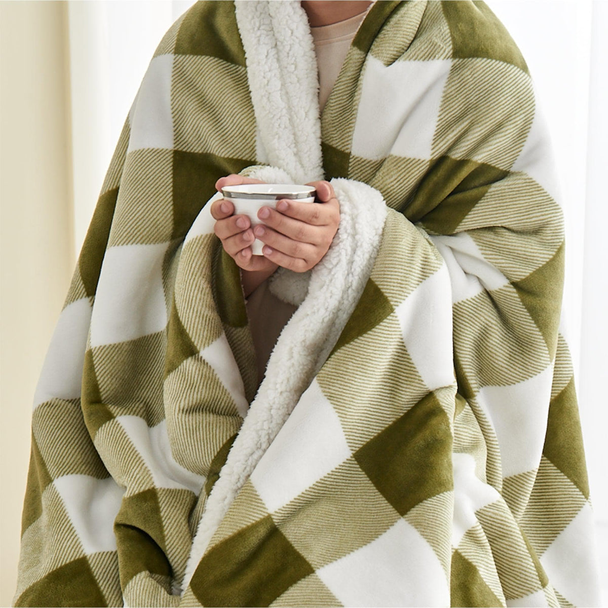 Velvet Plush Sherpa Luxury Bed Blanket