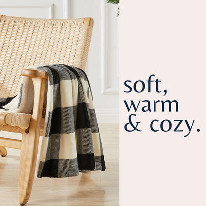 Velvet Plush Sherpa Luxury Bed Blanket