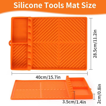 Silicone Grill Side Shelf Mat