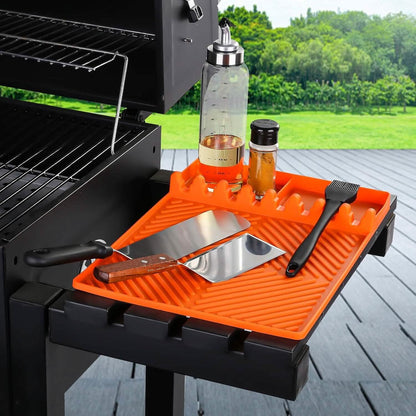 Silicone Grill Side Shelf Mat