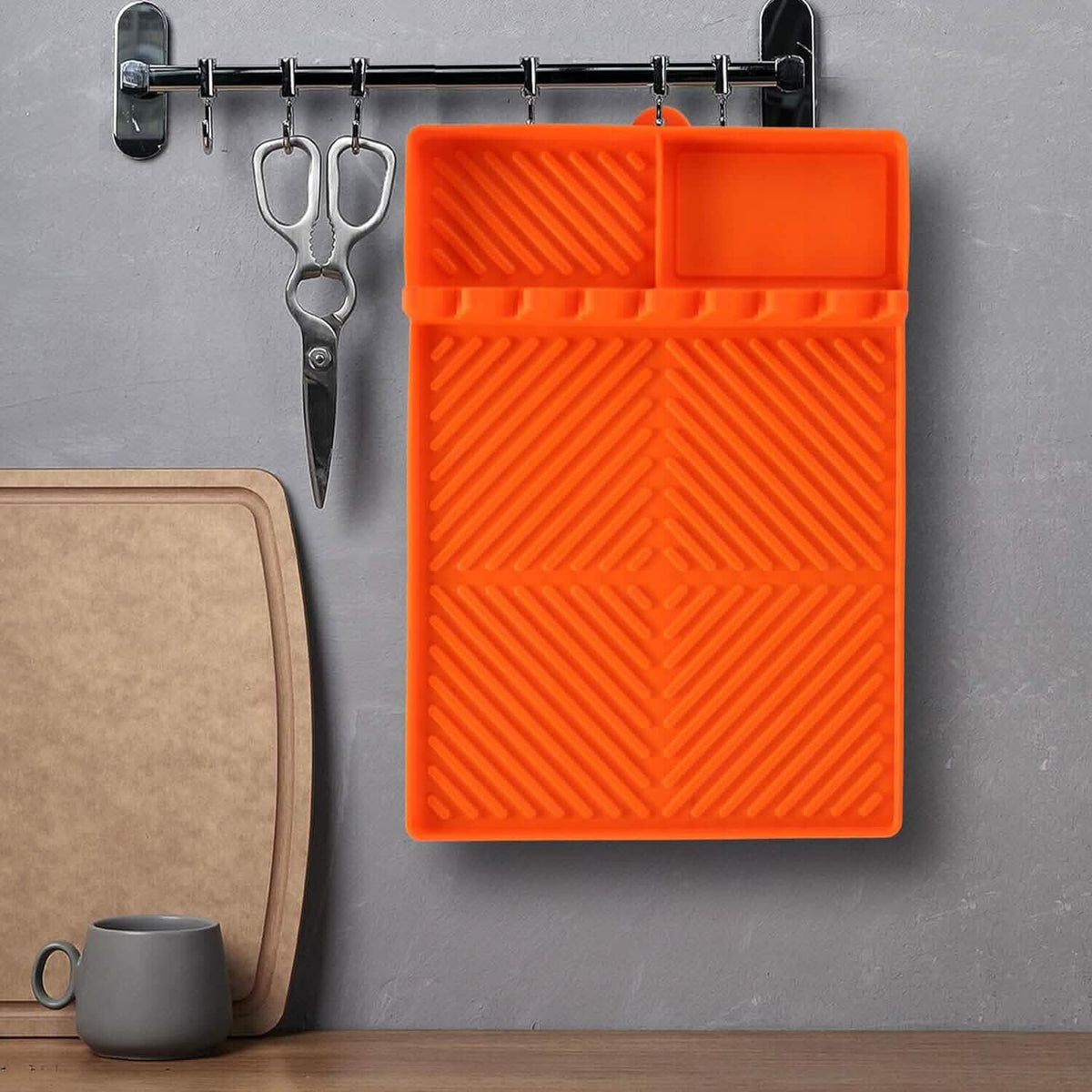 Silicone Grill Side Shelf Mat