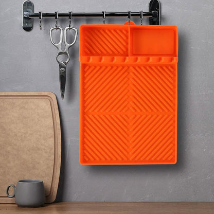 Silicone Grill Side Shelf Mat