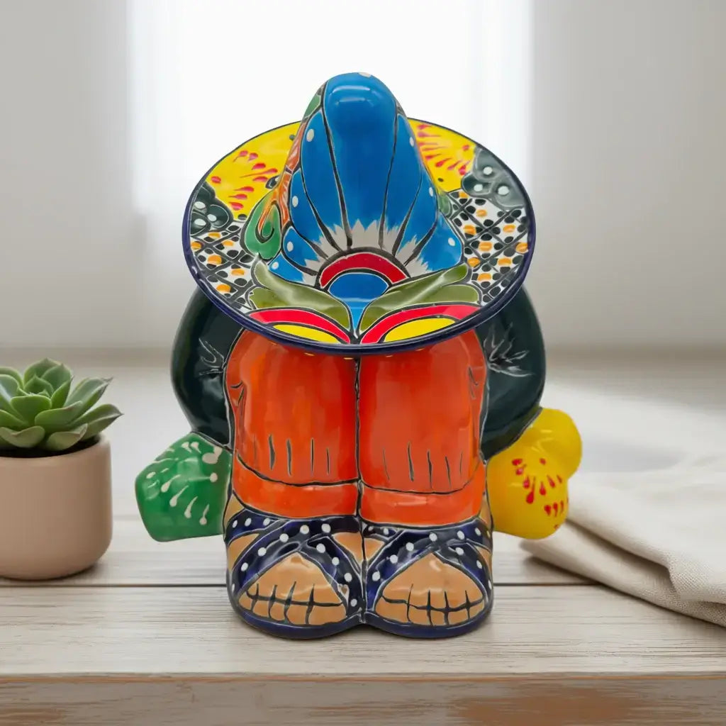 Talavera Canister with Lid