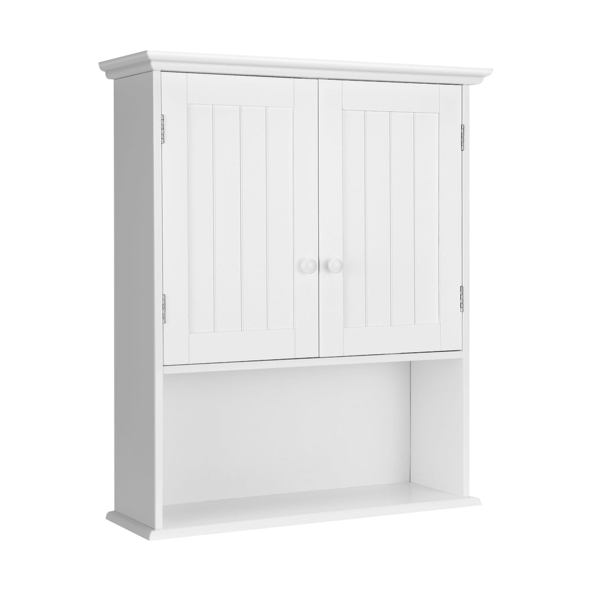 Wall Mount Bathroom Storage Cabinet with Open Shelf