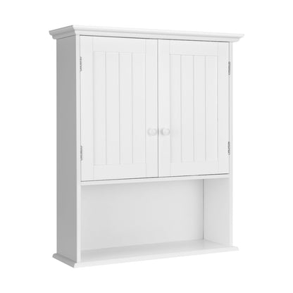 Wall Mount Bathroom Storage Cabinet with Open Shelf
