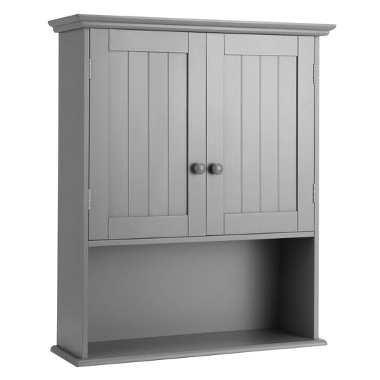 Wall Mount Bathroom Storage Cabinet with Open Shelf