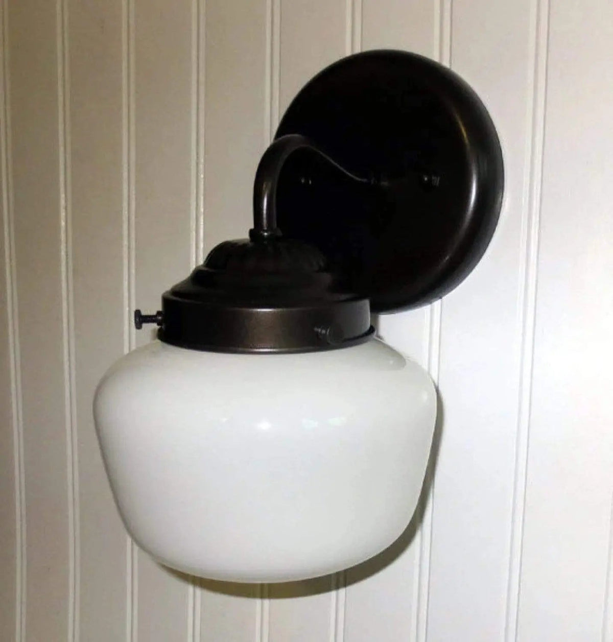 6" Simple Schoolhouse Sconce Wall Light