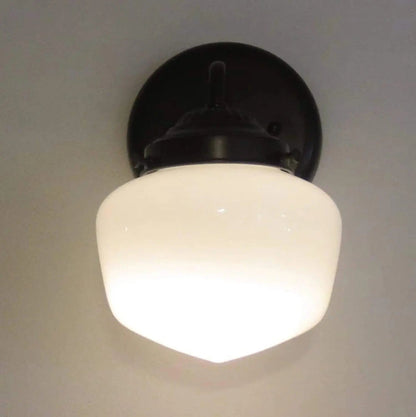 6" Simple Schoolhouse Sconce Wall Light