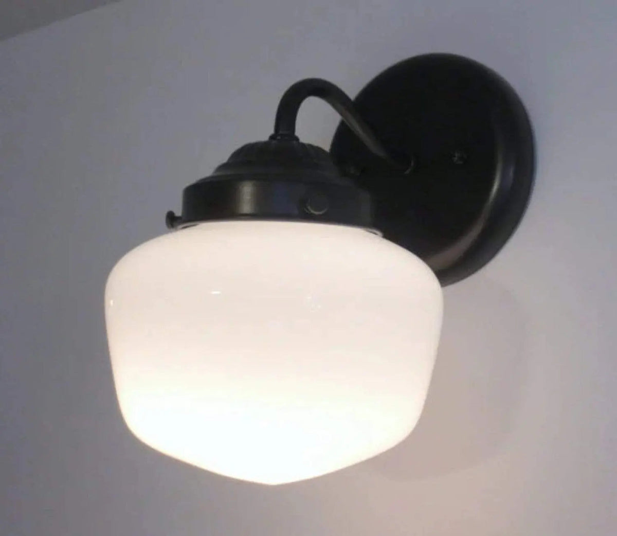 6" Simple Schoolhouse Sconce Wall Light