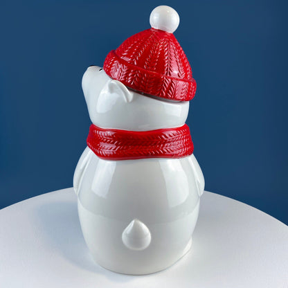 Holiday Animal Polar Bear Kitchen Canister