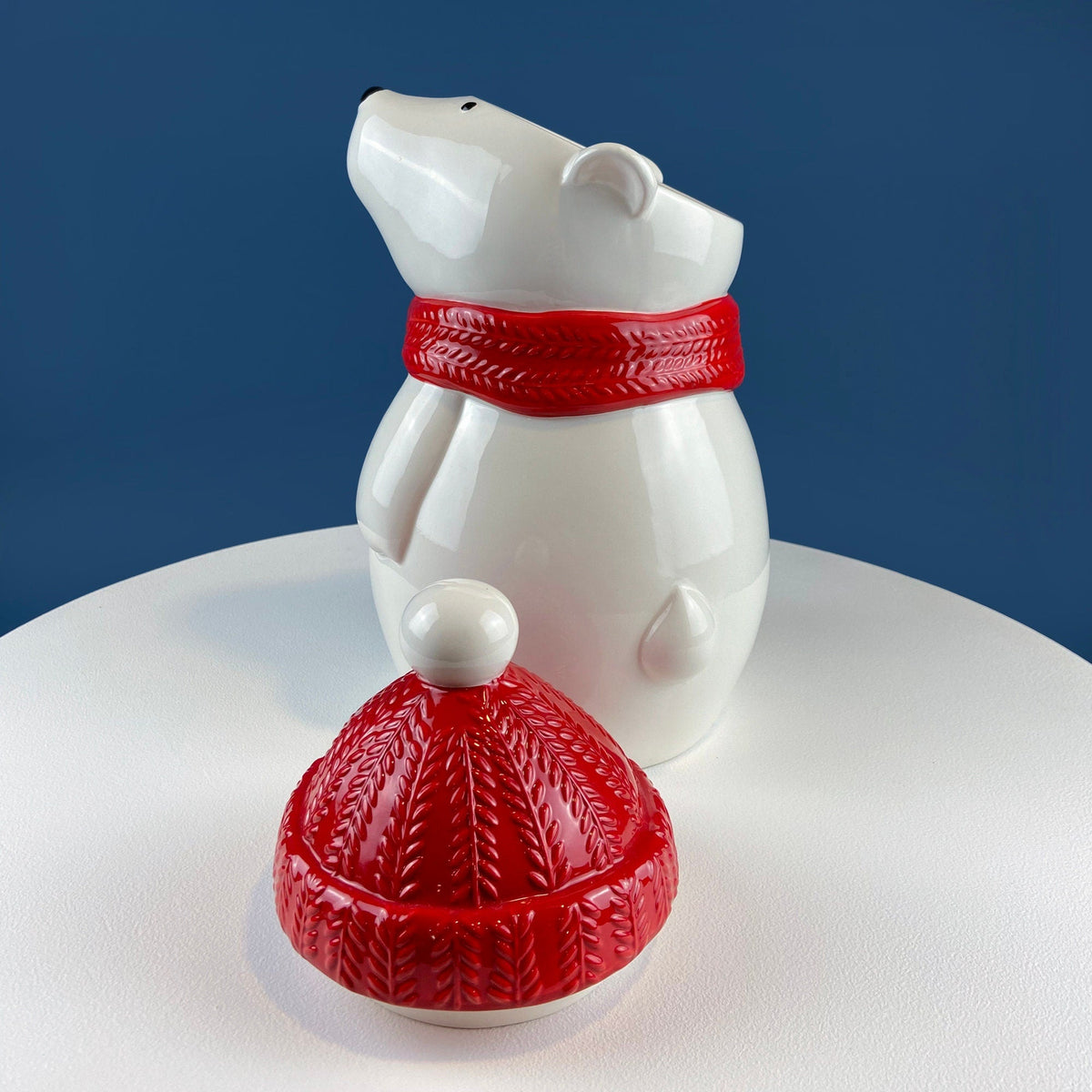 Holiday Animal Polar Bear Kitchen Canister