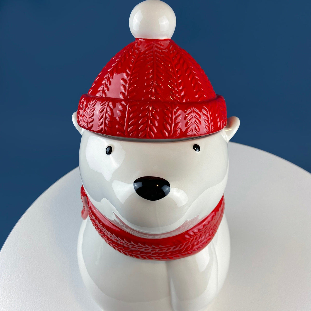 Holiday Animal Polar Bear Kitchen Canister
