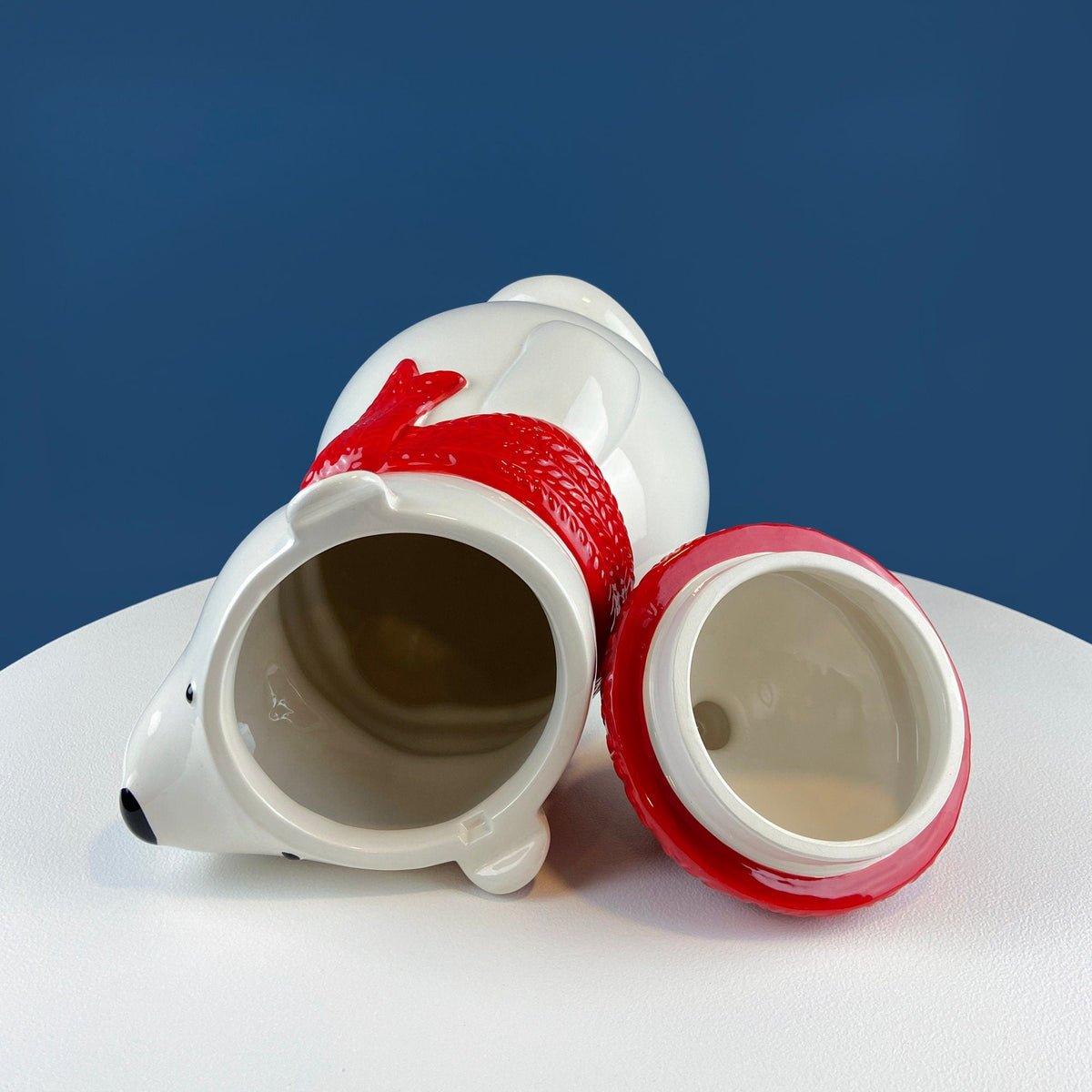 Holiday Animal Polar Bear Kitchen Canister