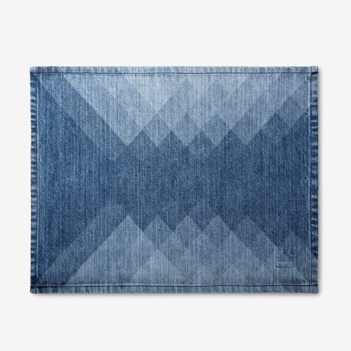Laser Printed Denim Placemats