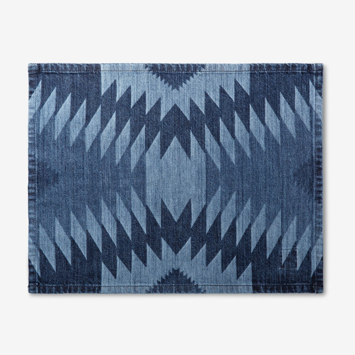 Laser Printed Denim Placemats