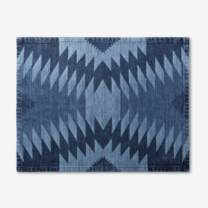 Laser Printed Denim Placemats