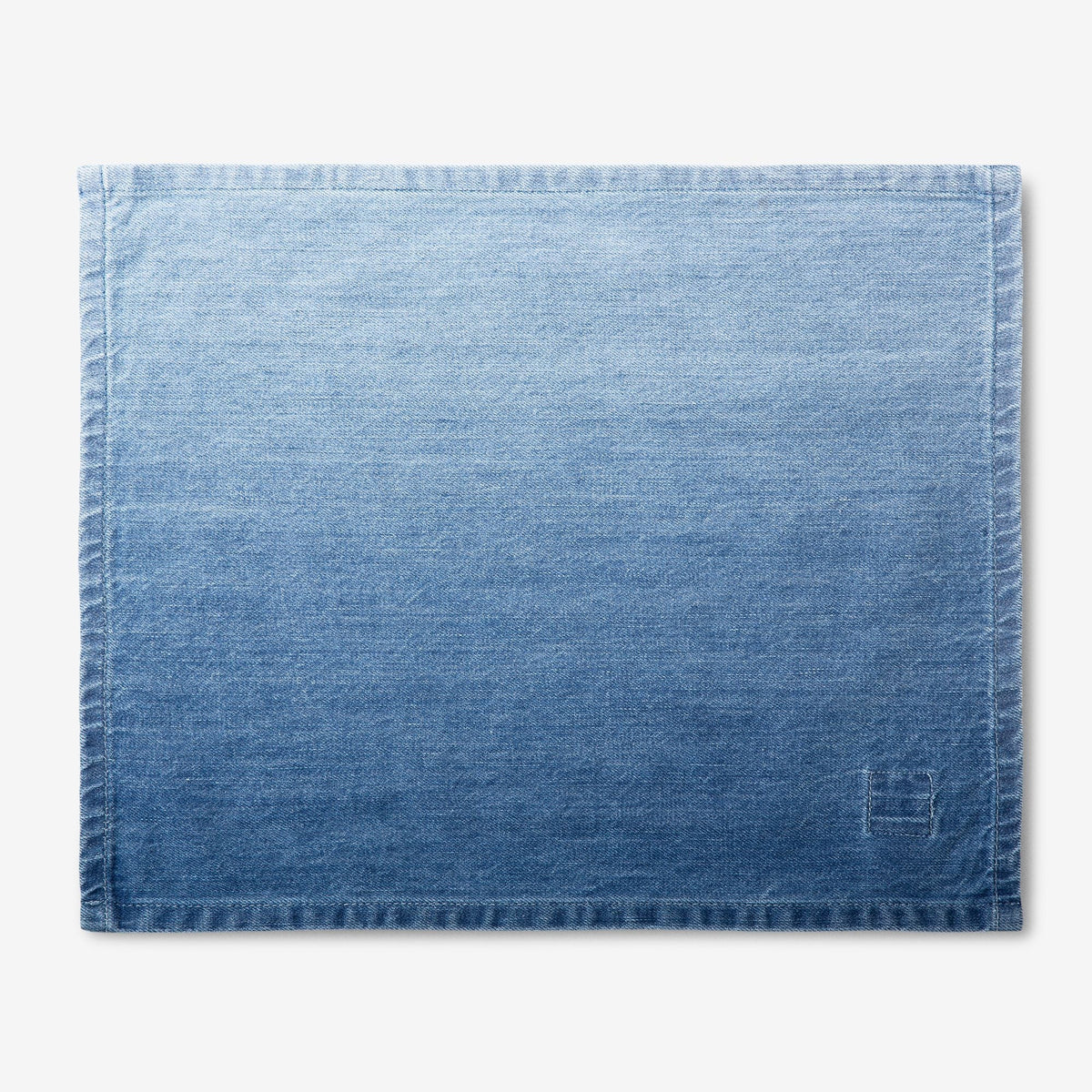 Laser Printed Denim Placemats