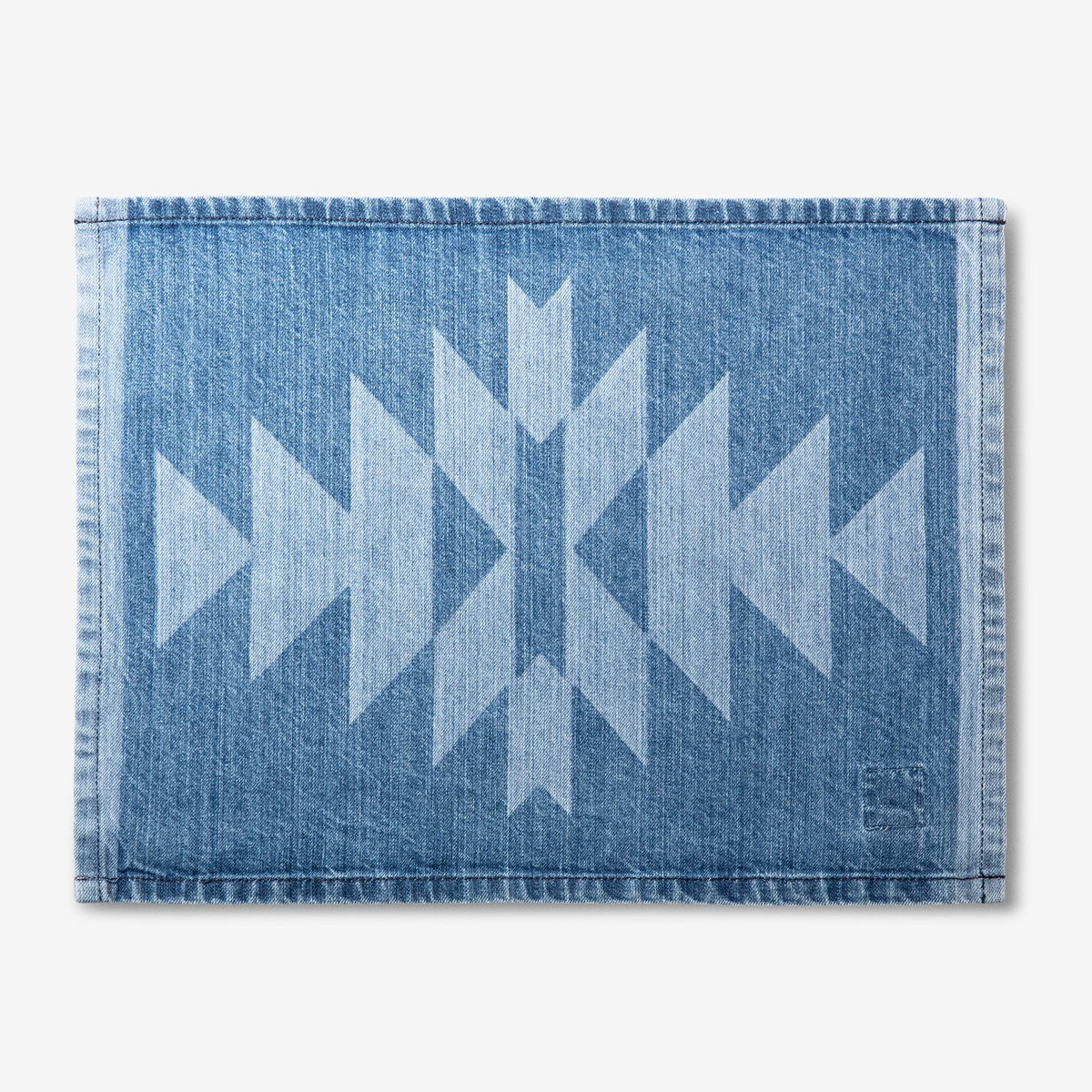 Laser Printed Denim Placemats