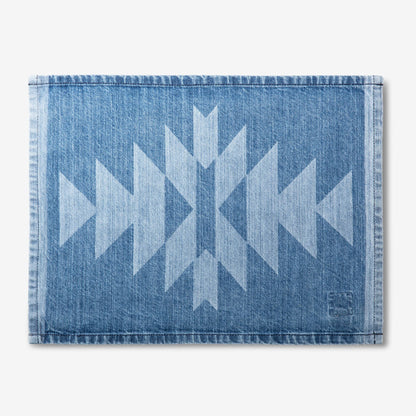 Laser Printed Denim Placemats