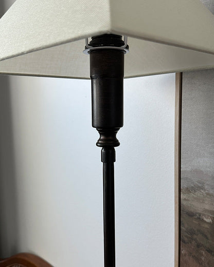36" Ivory Adjustable Table Lamp