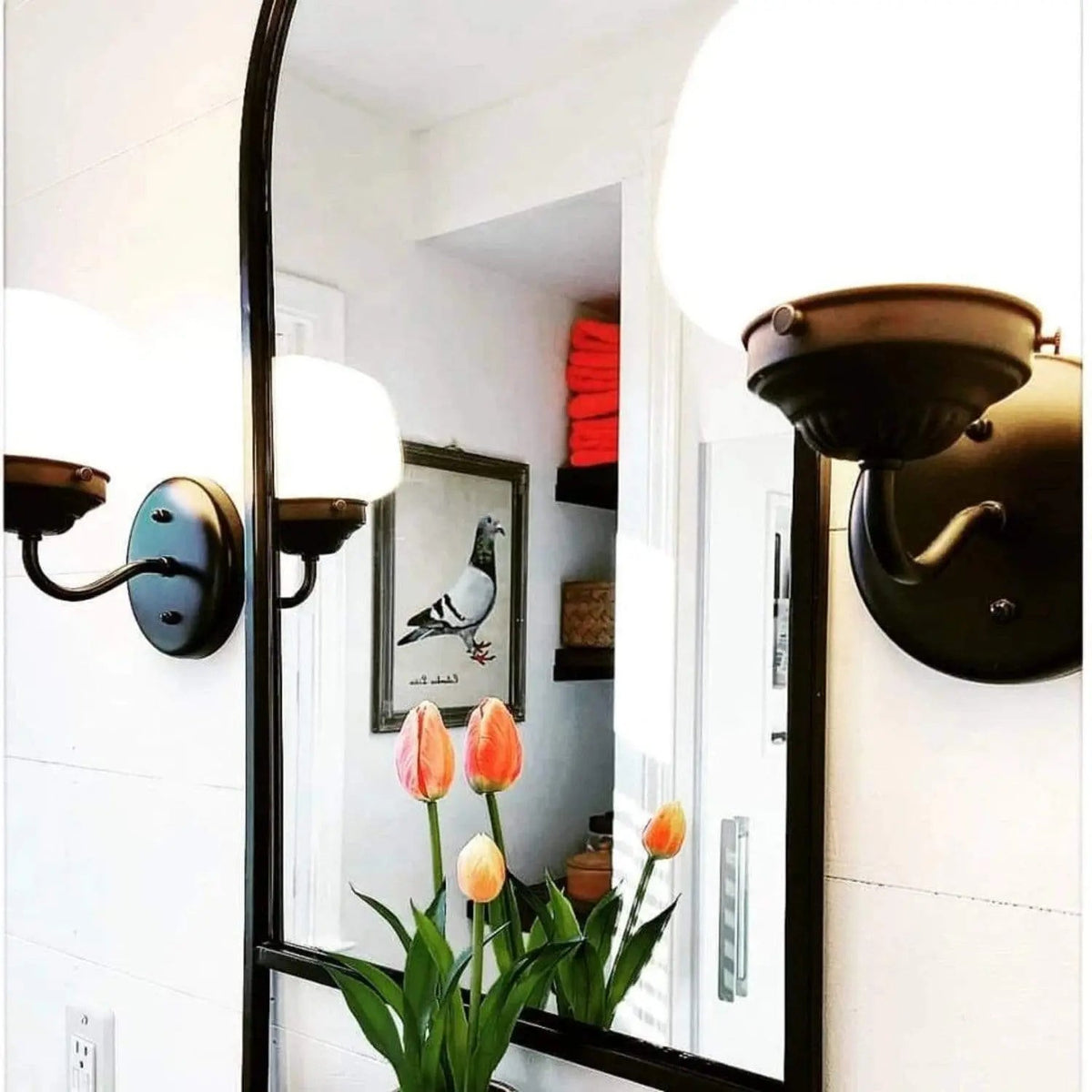 6" Simple Schoolhouse Sconce Wall Light