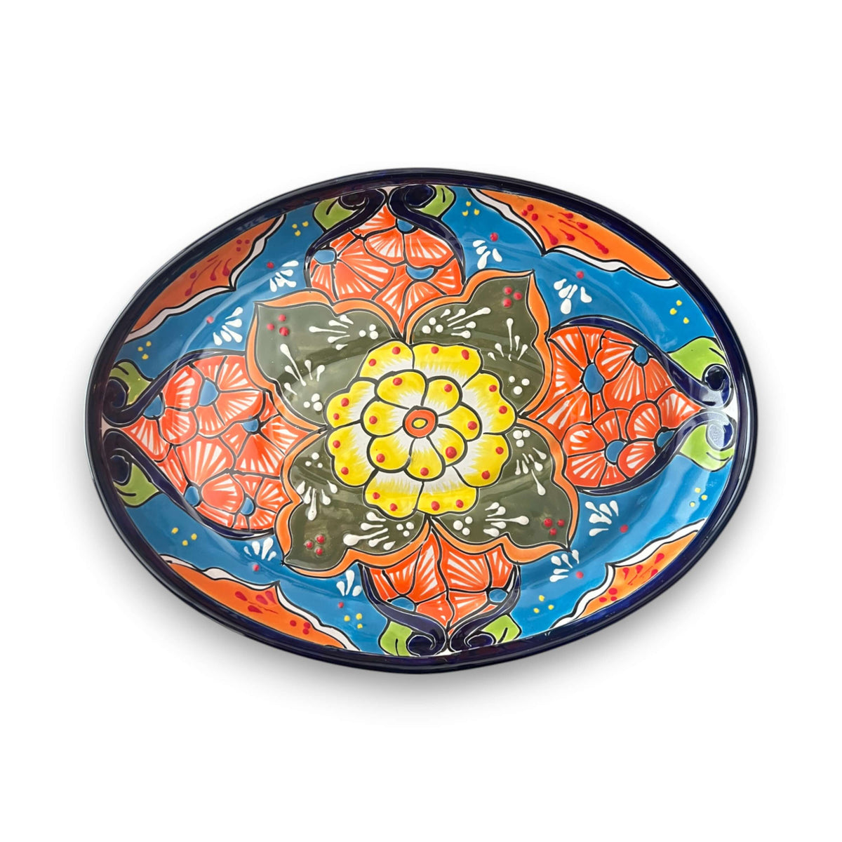 Oval Talavera Serving Platter