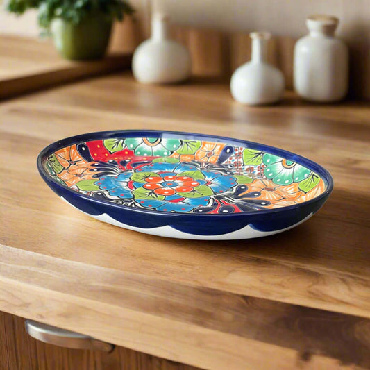 Oval Talavera Serving Platter