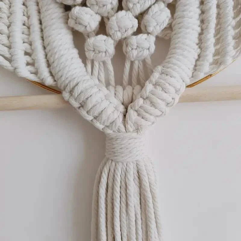 Owl Macrame Wall Hanging Tapestry