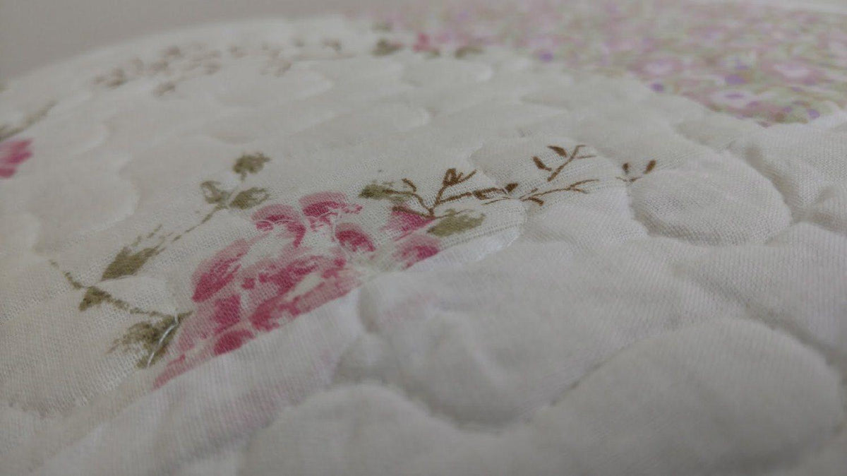 DaDa Bedding Floral Patchwork Quilt Set