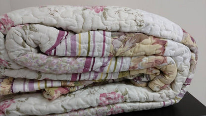 DaDa Bedding Floral Patchwork Quilt Set