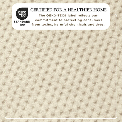 100% Cotton Checkered Jacquard Bath Towel Set