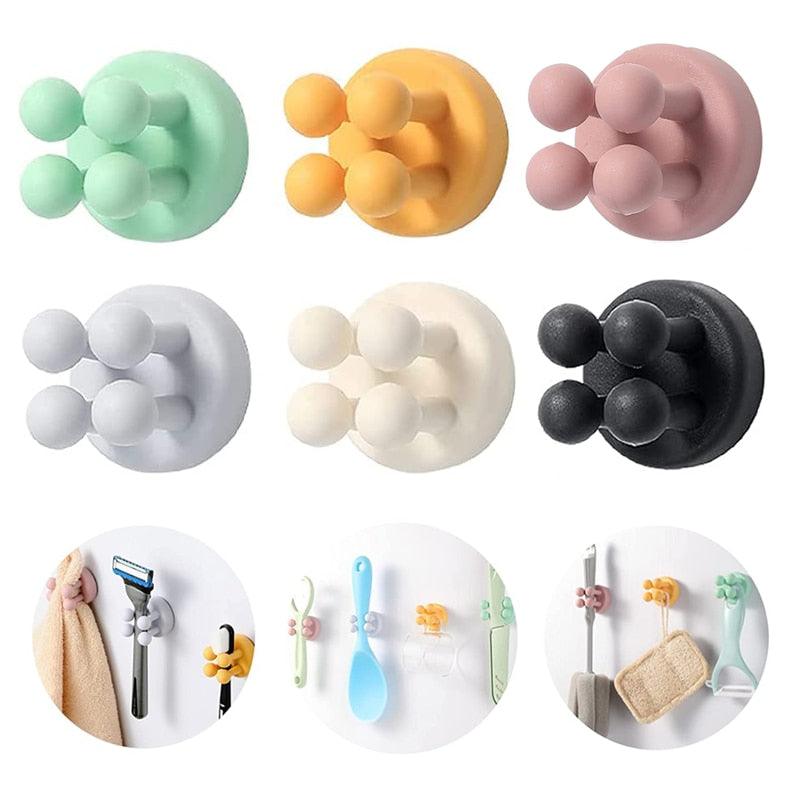 Silicone Toothbrush Holder Hook