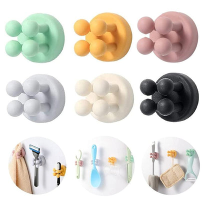 Silicone Toothbrush Holder Hook