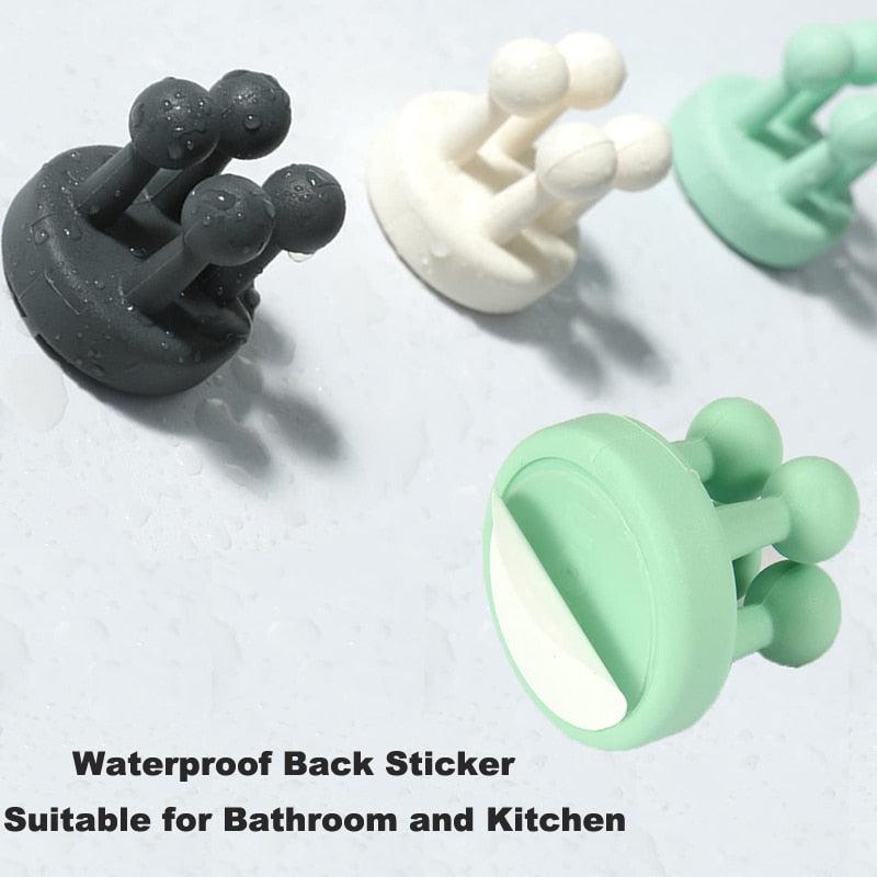 Silicone Toothbrush Holder Hook