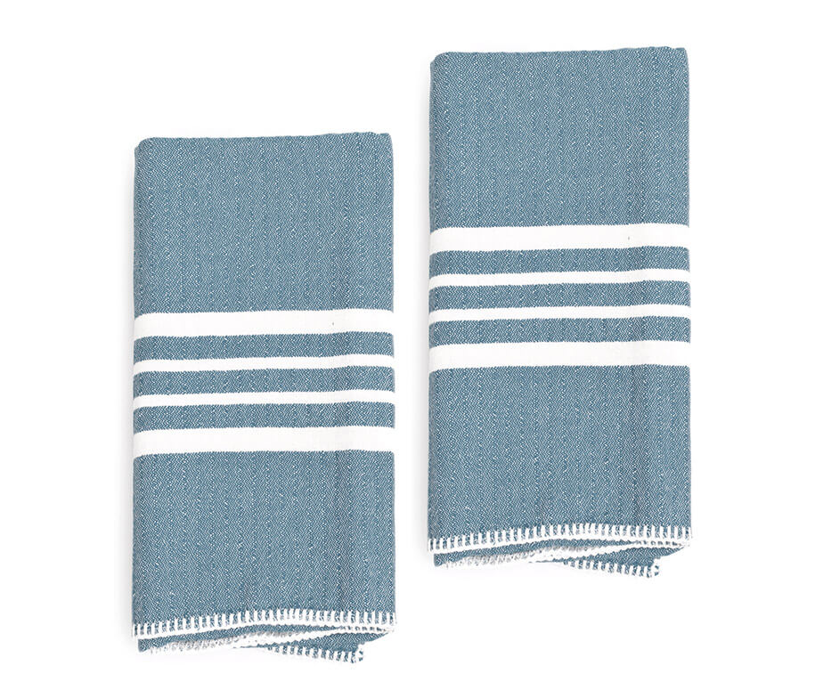 Set of 2 Farmhouse Hand Towels