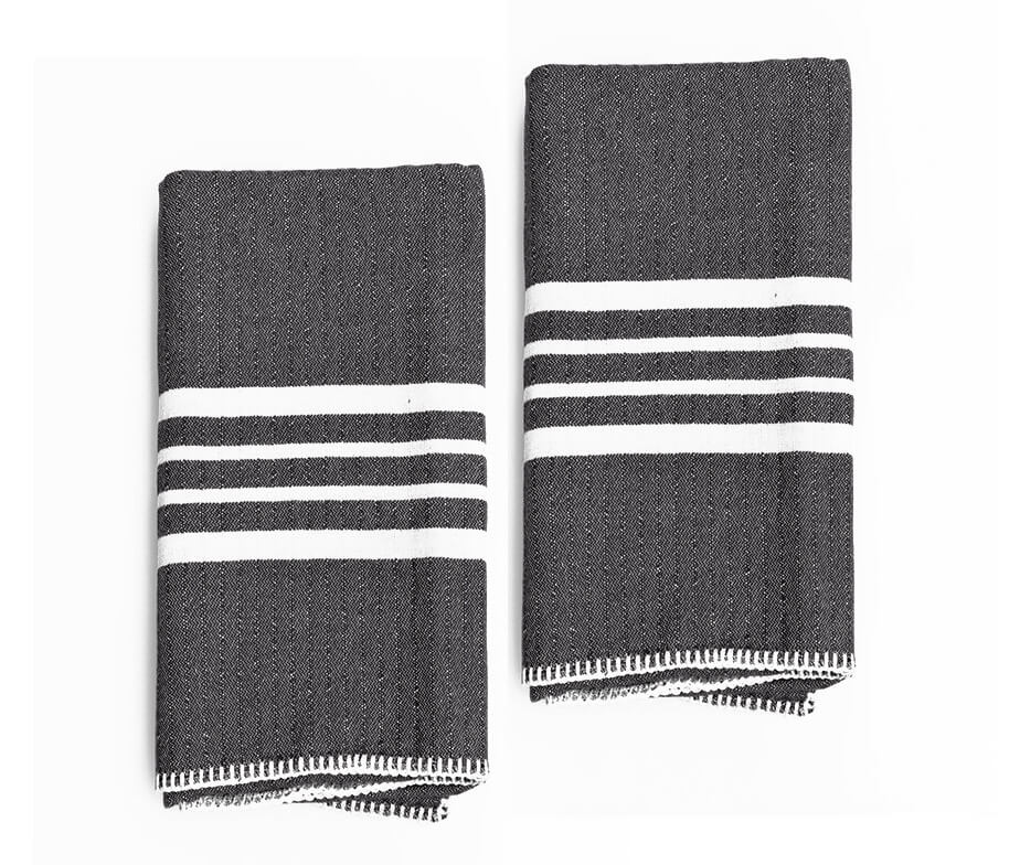 Set of 2 Farmhouse Hand Towels