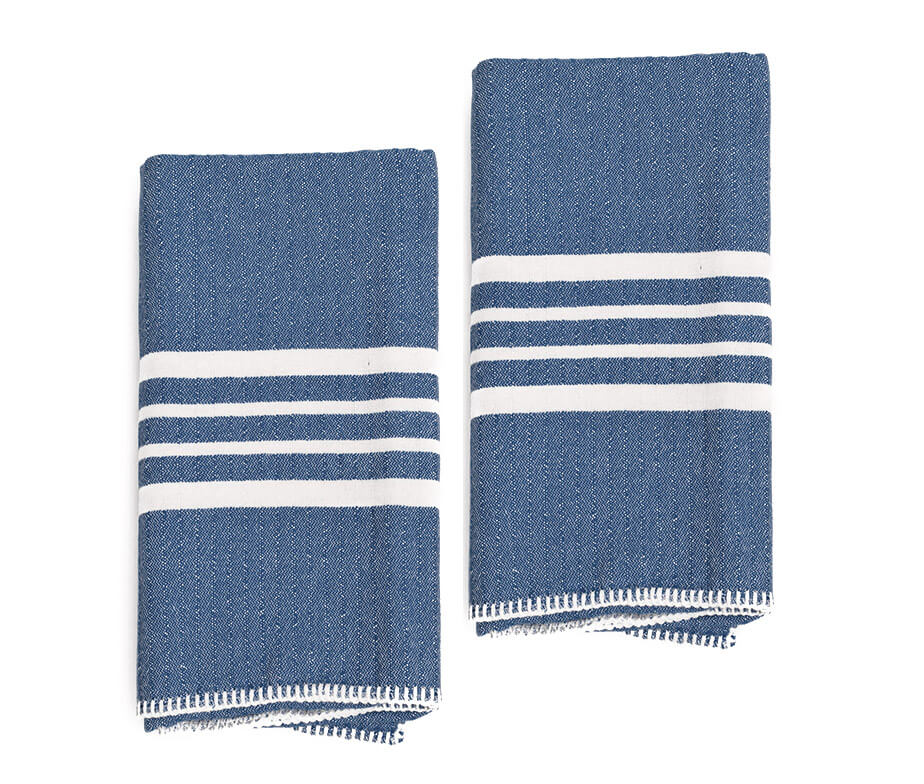Set of 2 Farmhouse Hand Towels