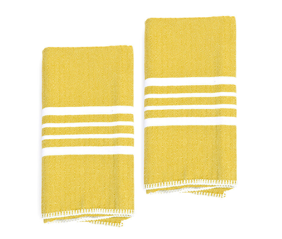 Set of 2 Farmhouse Hand Towels