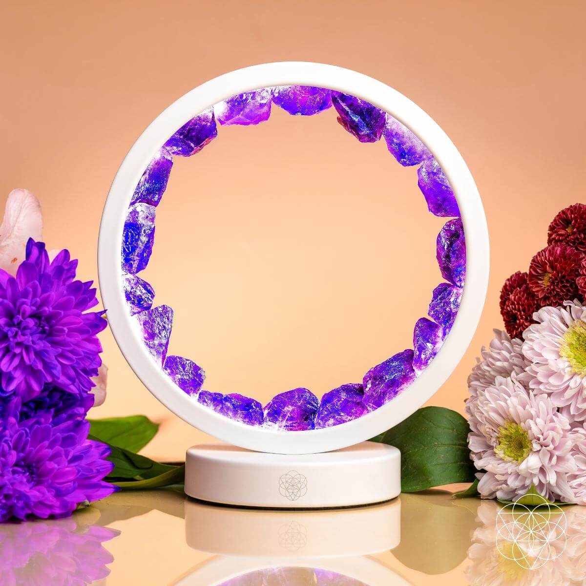 Amethyst Healing Lamp