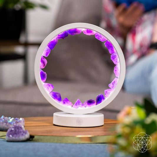 Amethyst Healing Lamp