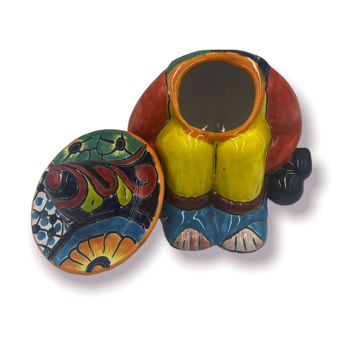 Talavera Canister with Lid