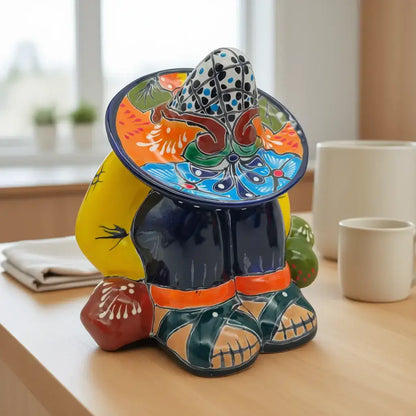 Talavera Canister with Lid