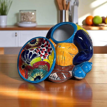 Talavera Canister with Lid