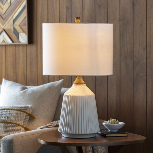 Tramutola White Table Lamp