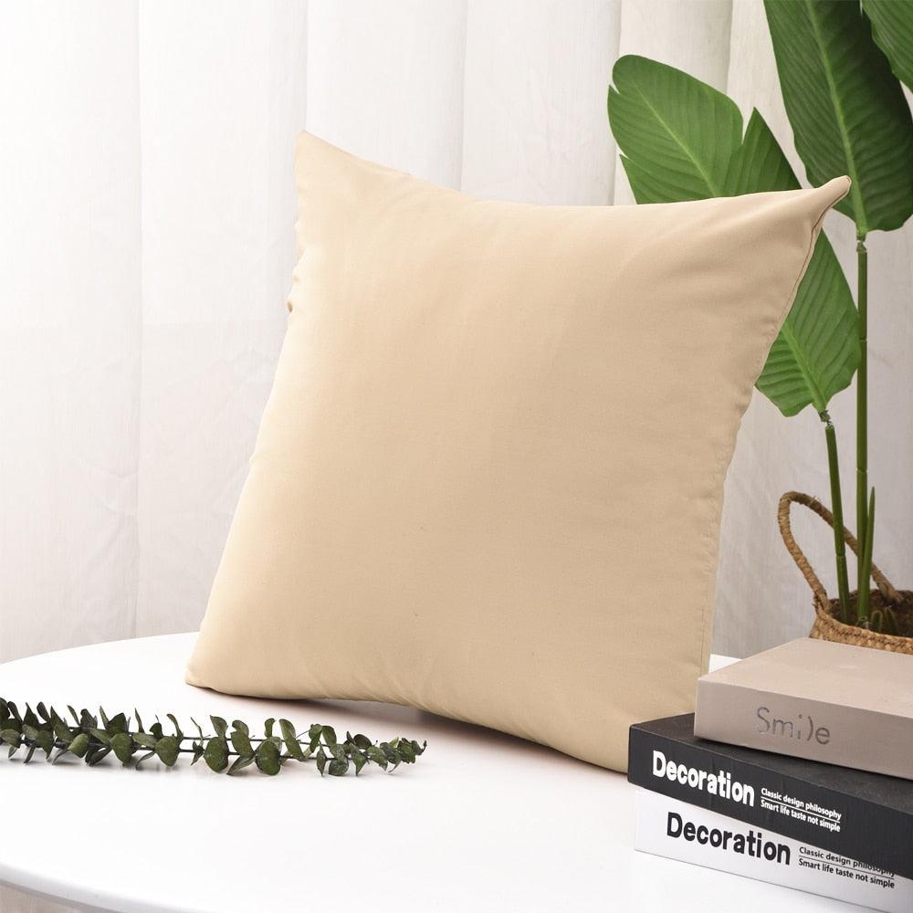 Waterproof Linen Throw Pillow Covers